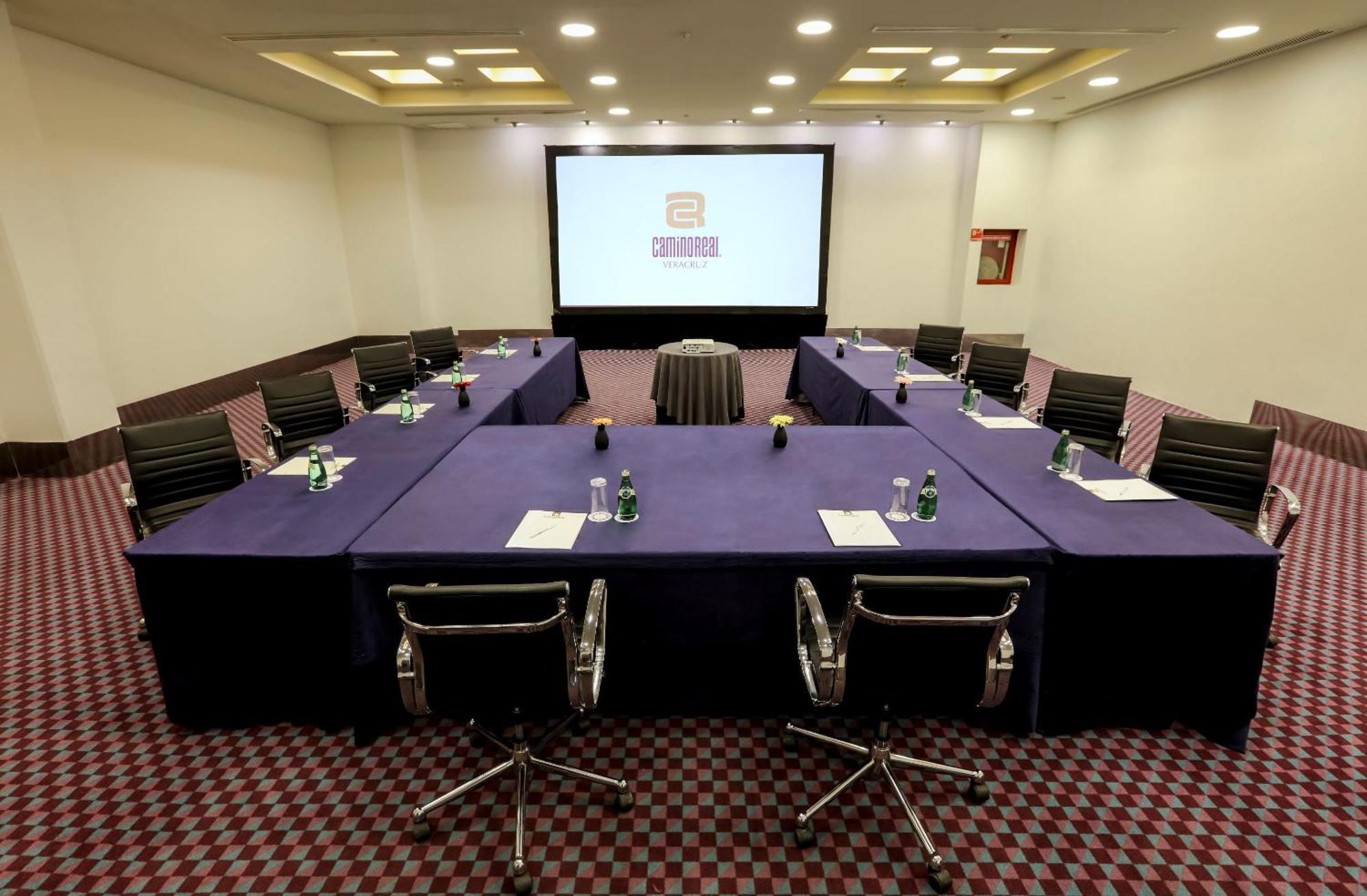 Camino Real Veracruz Exterior foto Meeting room